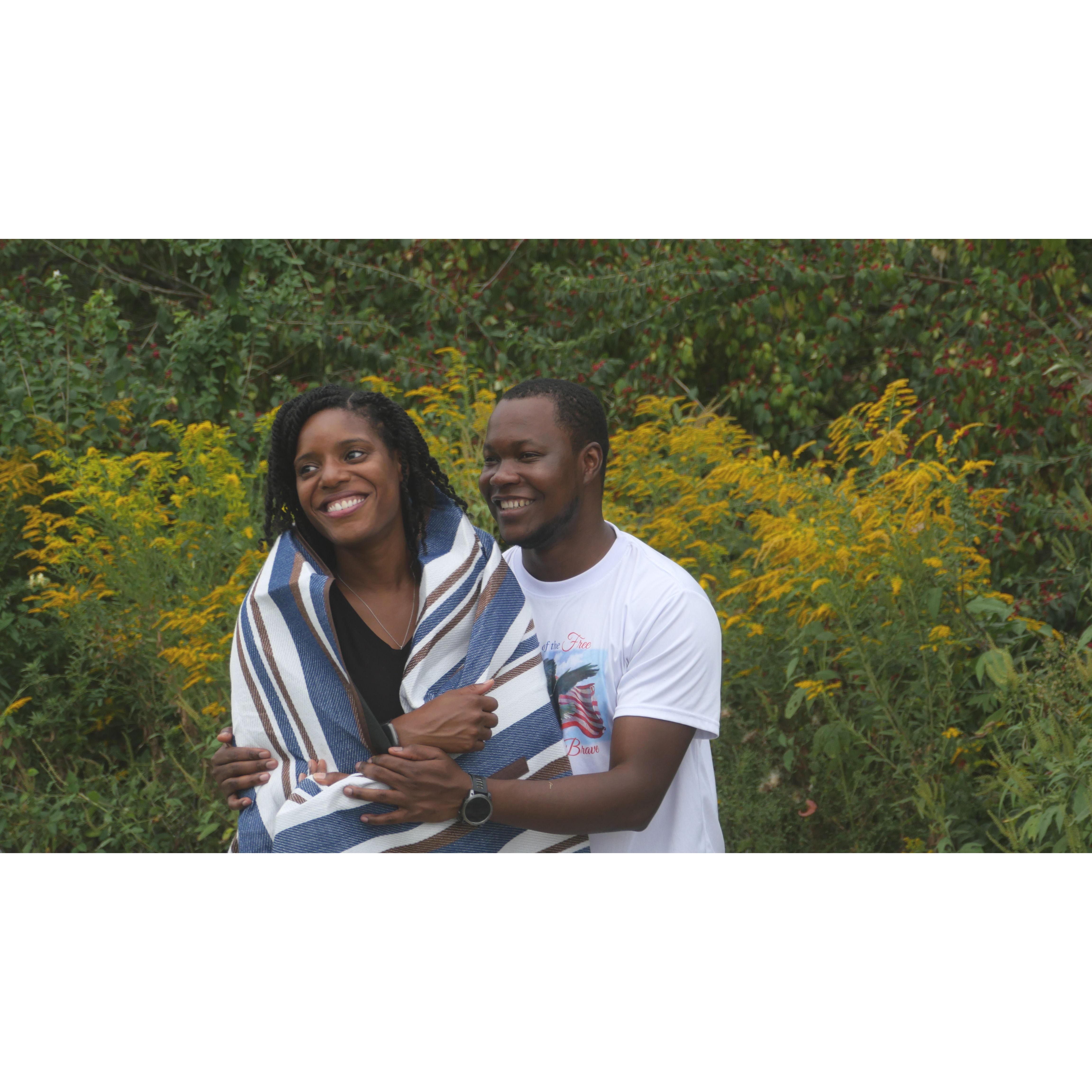 Our unforgettable photoshoot day one at the Bald Knob Cross! The scenery was breathtaking, and we captured some amazing moments.