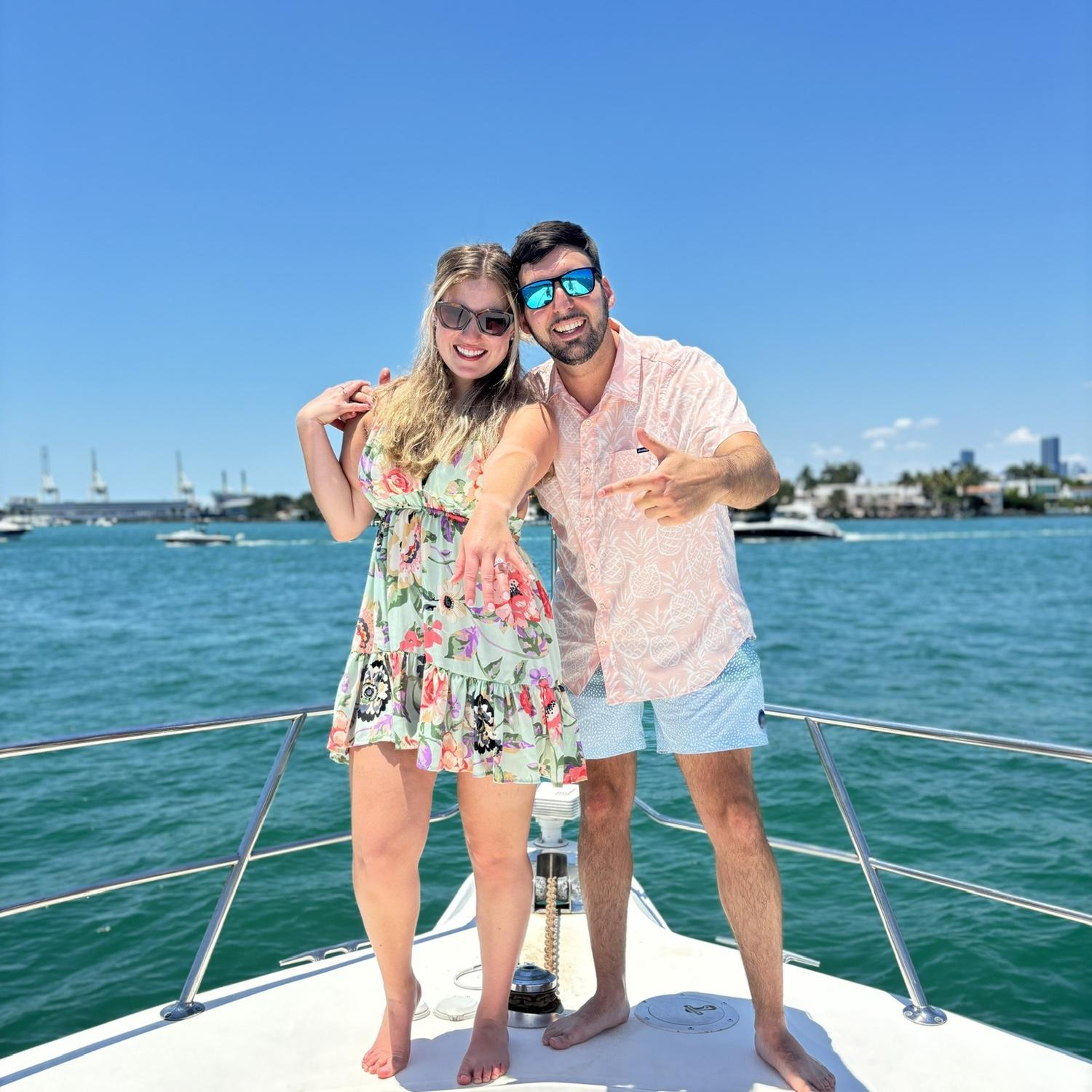 We got engaged! May 2024