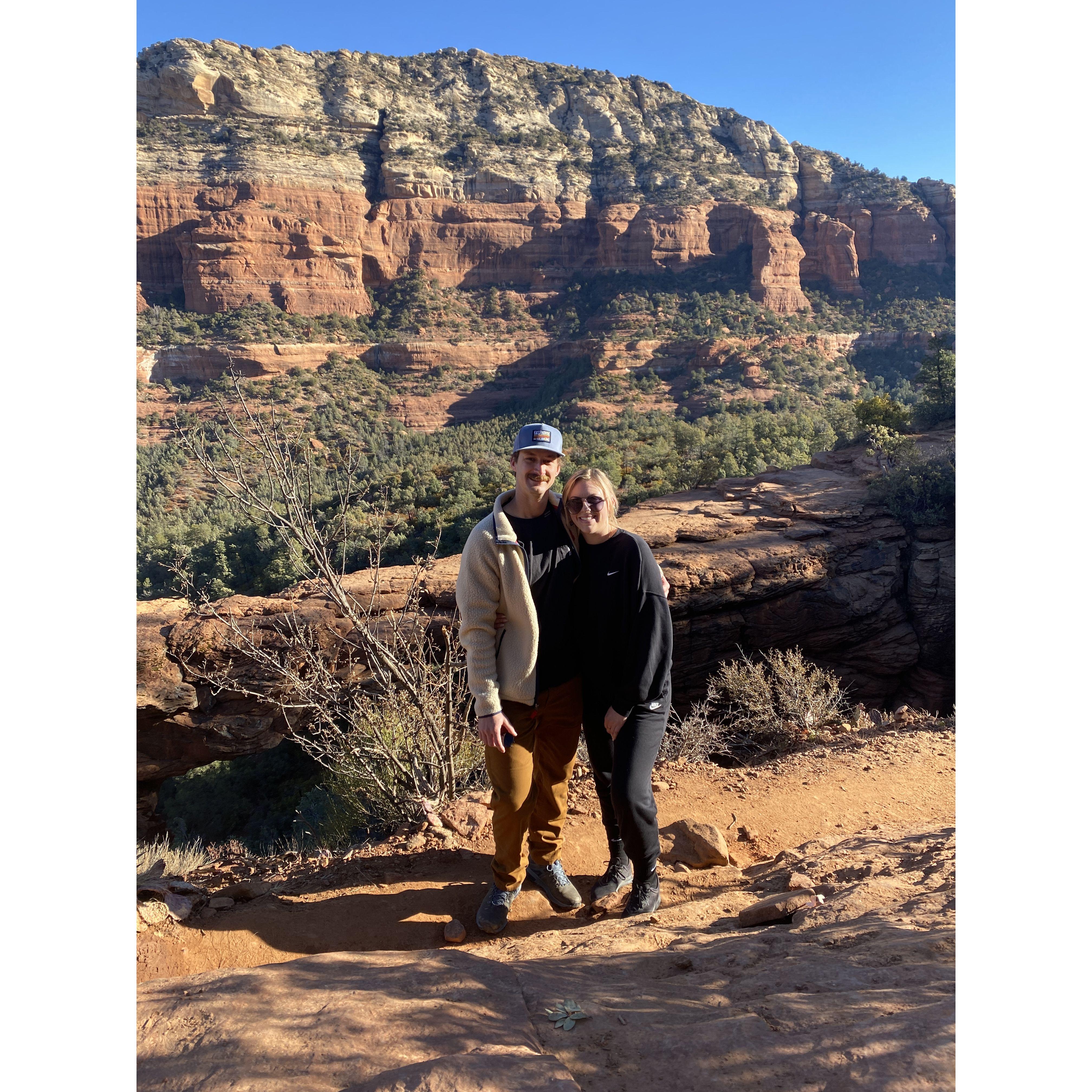 Sedona holds such a special place in our hearts, this was our first trip there together