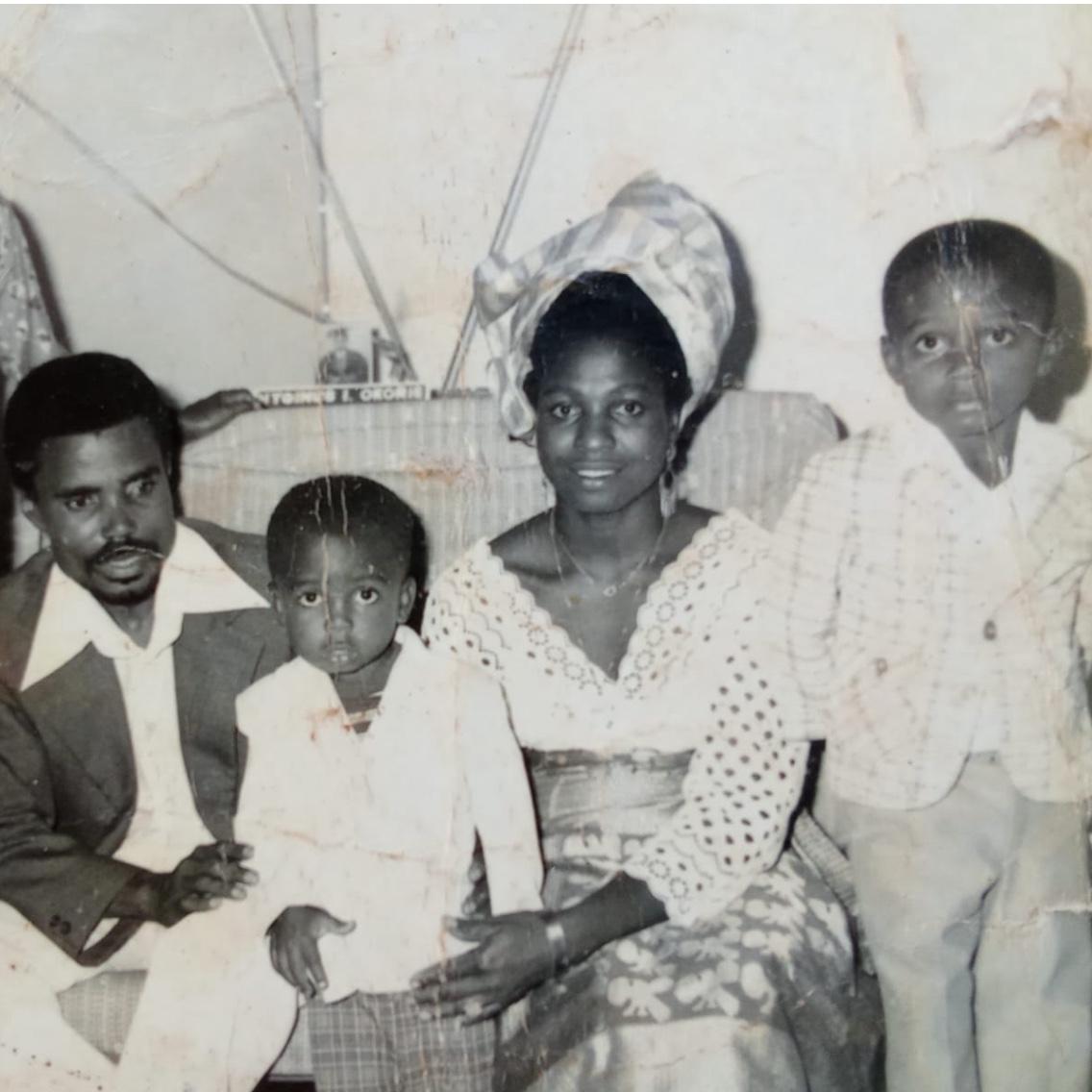 Golden Couple and Their Children in the 1980s