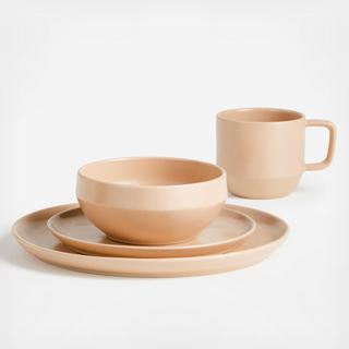 Visto 4-Piece Stoneware Place Setting, Service for 1