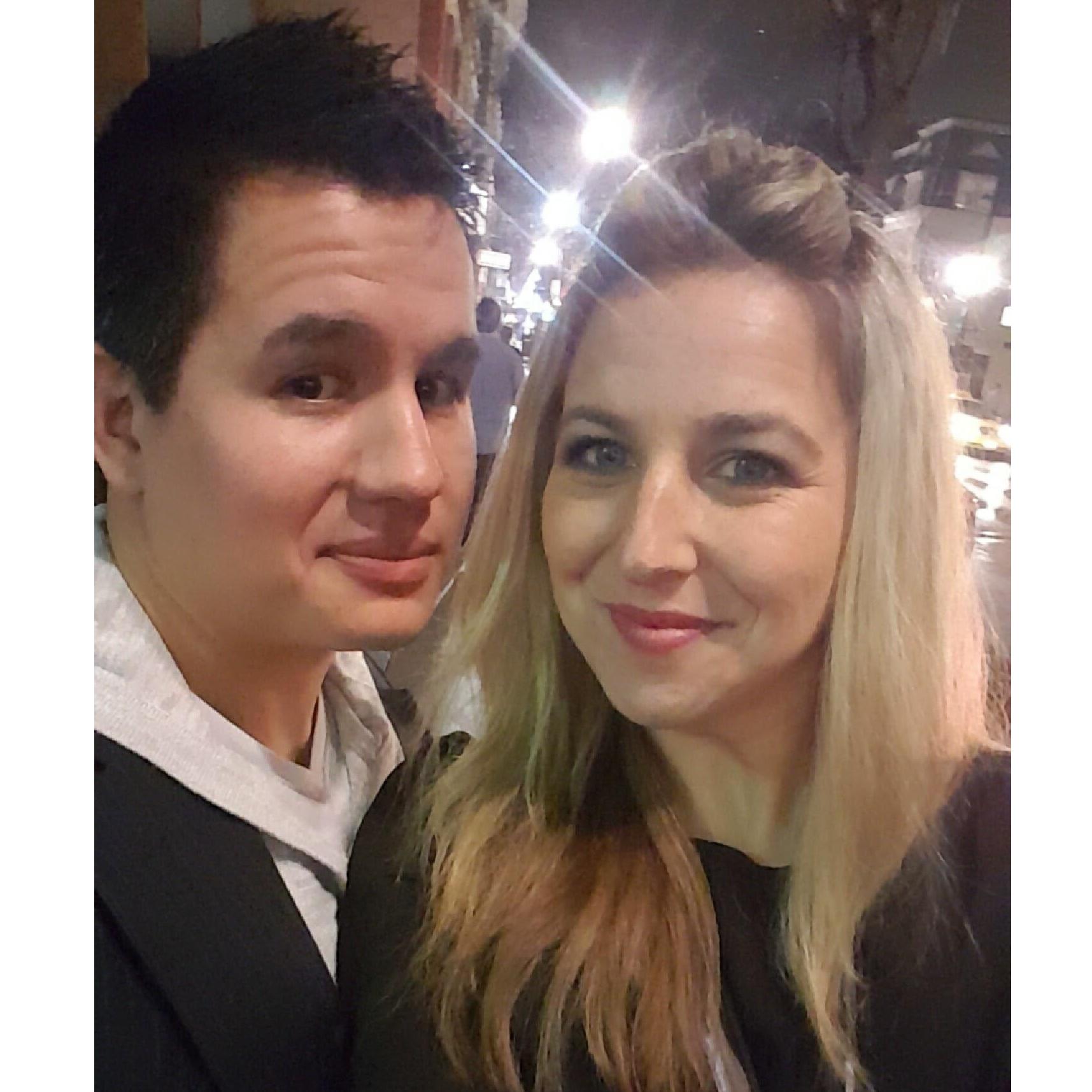 Our first "official" photo together