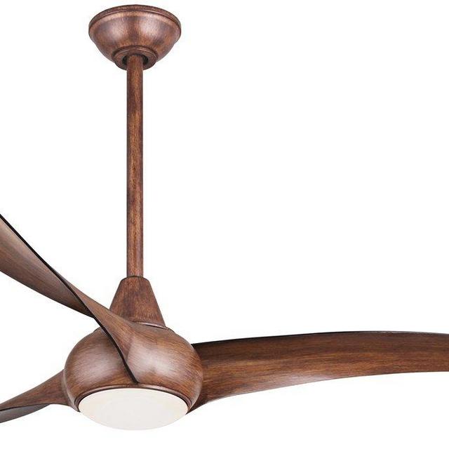 52" Minka Aire Light Wave Distressed Koa Ceiling Fan