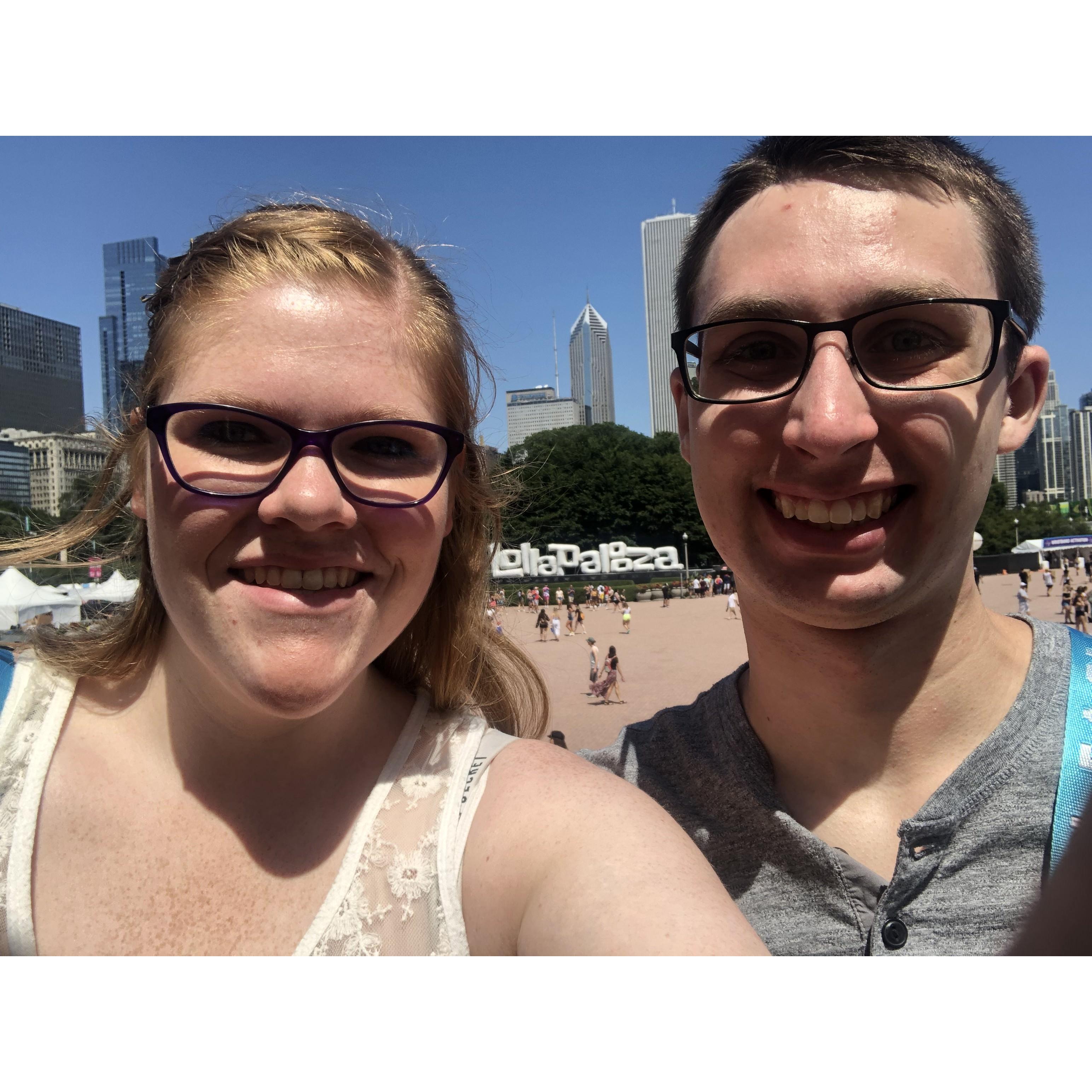 Lollapalooza music festival 2019 in Chicago, Illinois. We saw Twenty One Pilots and AJR!!