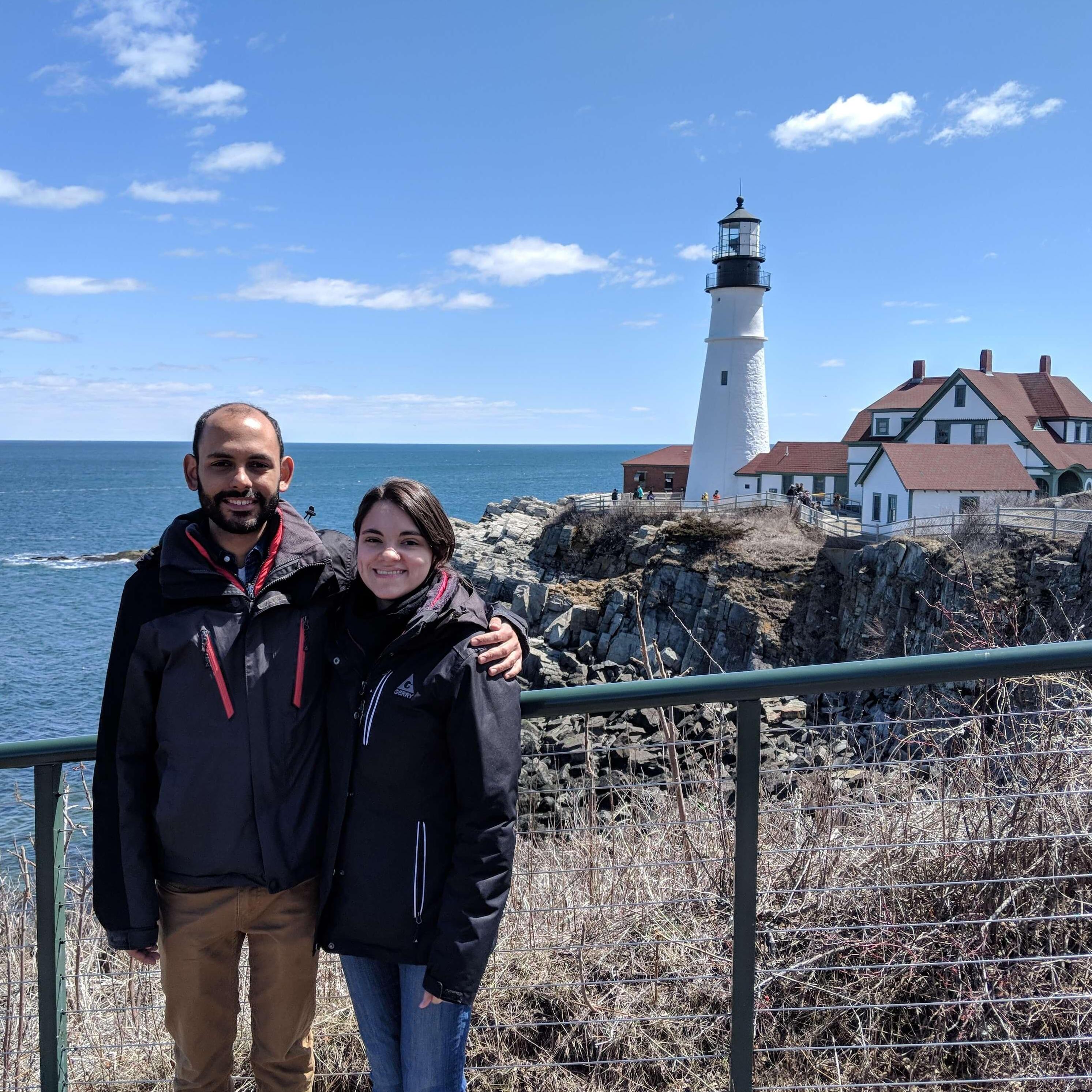 Ended up in Portland, ME for our annual Mystery Trip (2018). - Fuimos a Portland, ME para nuestro viaje de misterio con nuestros amigos en el 2018.