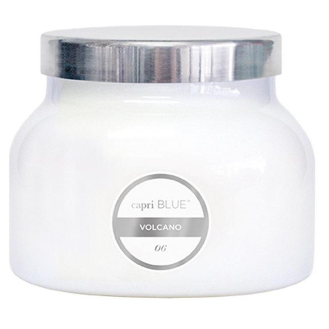 Capri Blue CB705VOL Volcano Jar Candle, 20 Oz, White