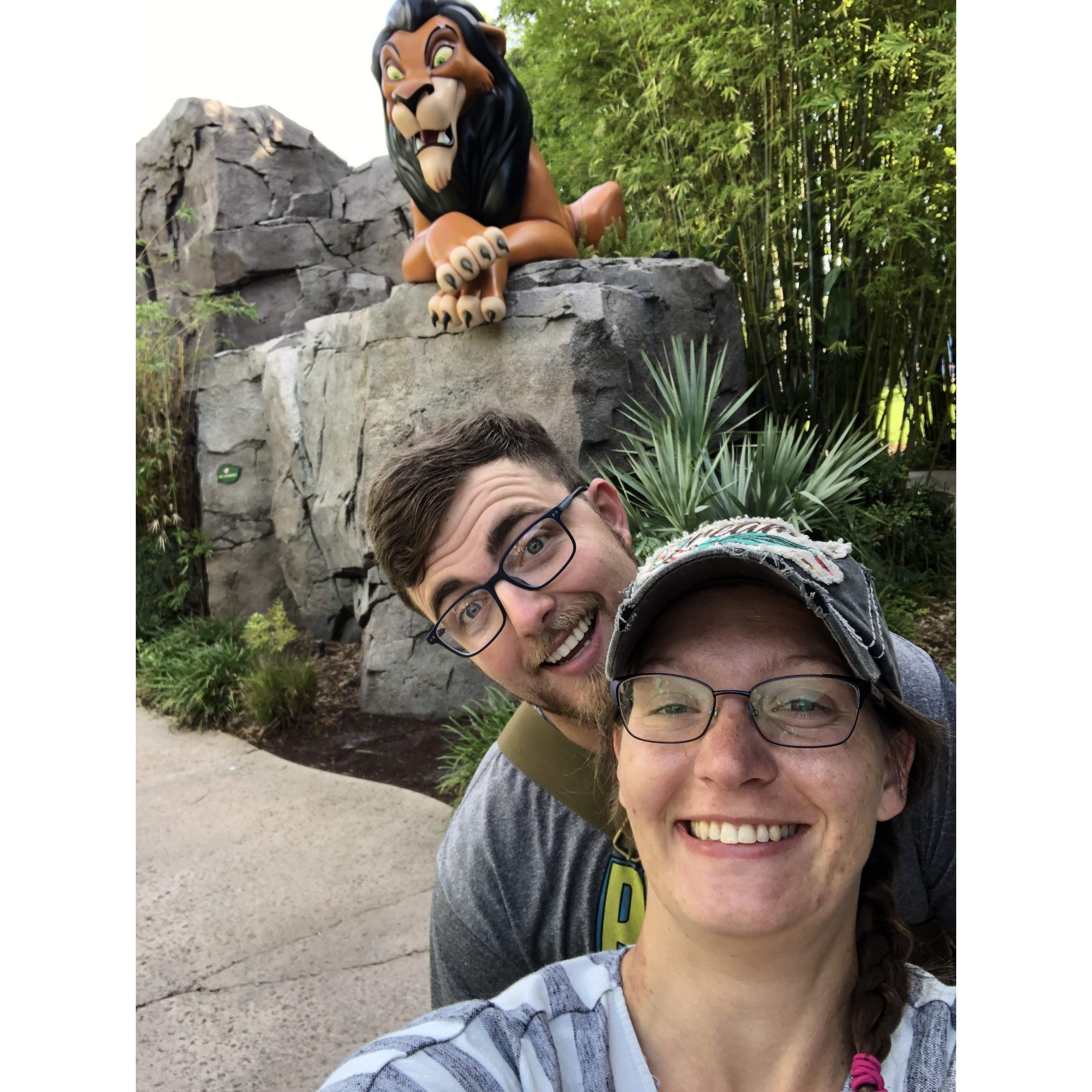 Last "vacation" to Disney before adopting puppies.