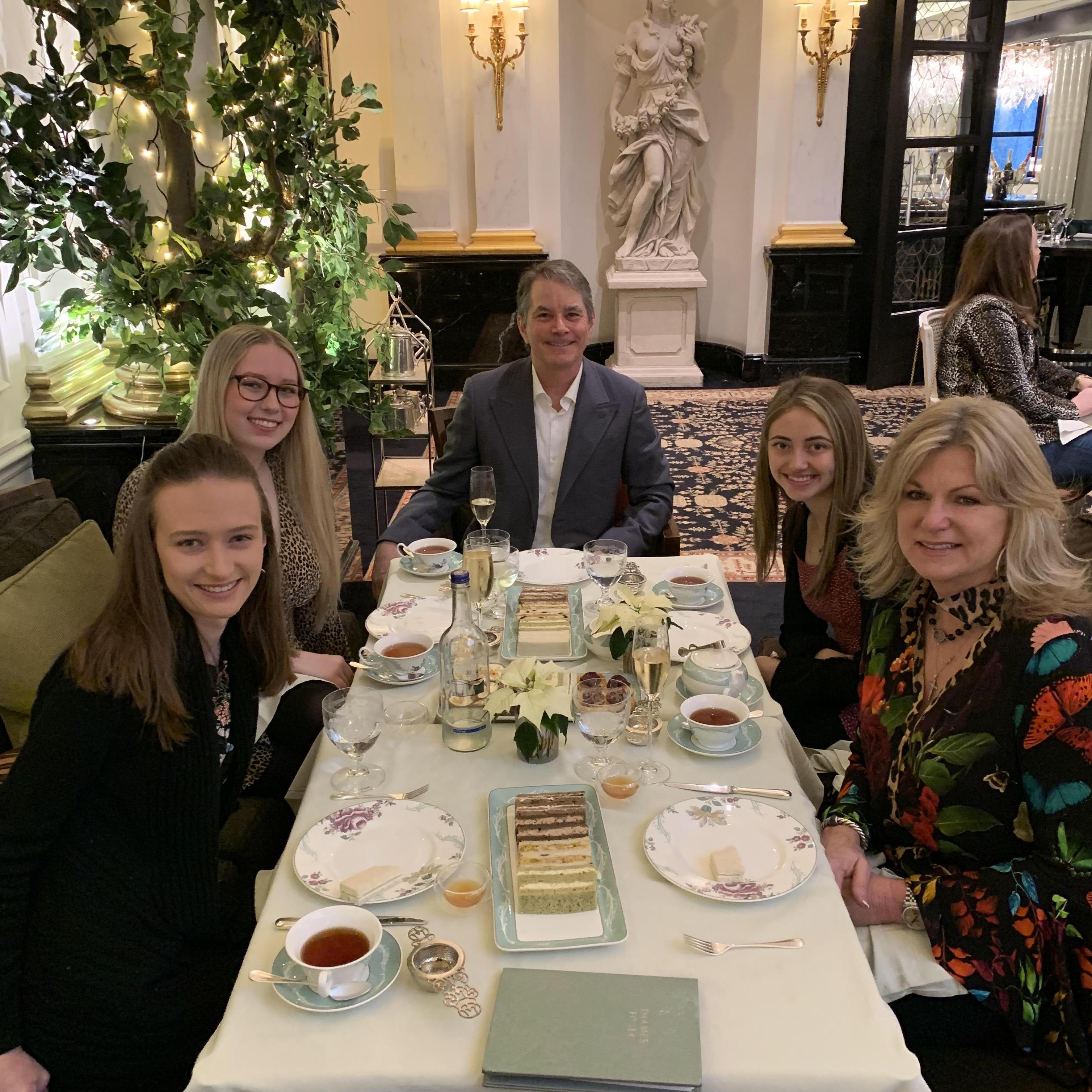 High Tea at the Savoy.