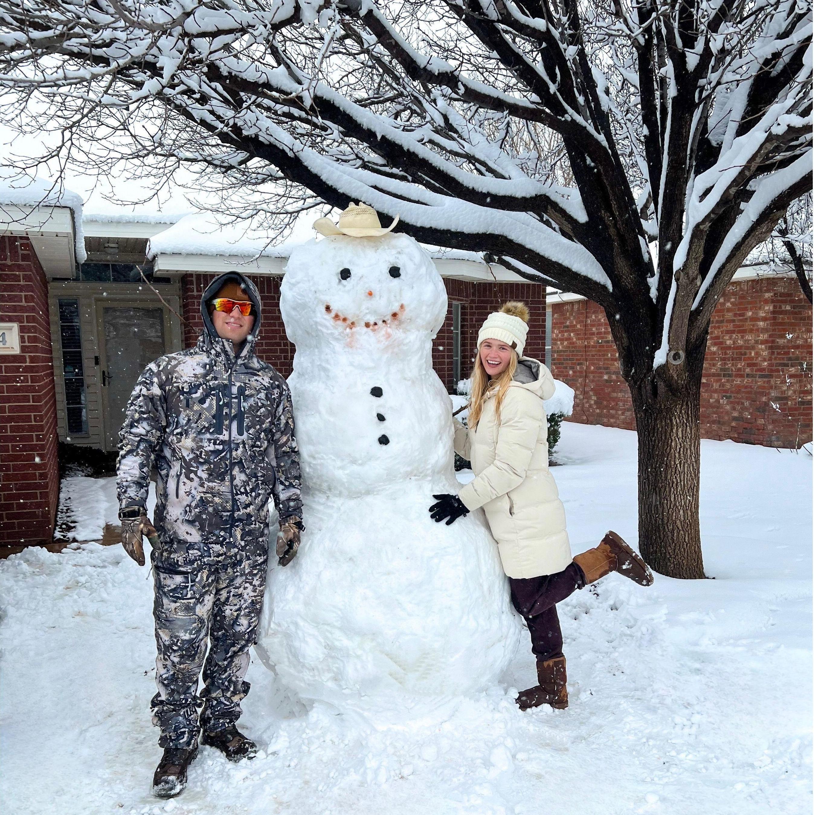 First Snow Day together! - February 11, 2024
