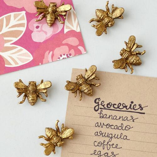 Pewter Bee Magnets