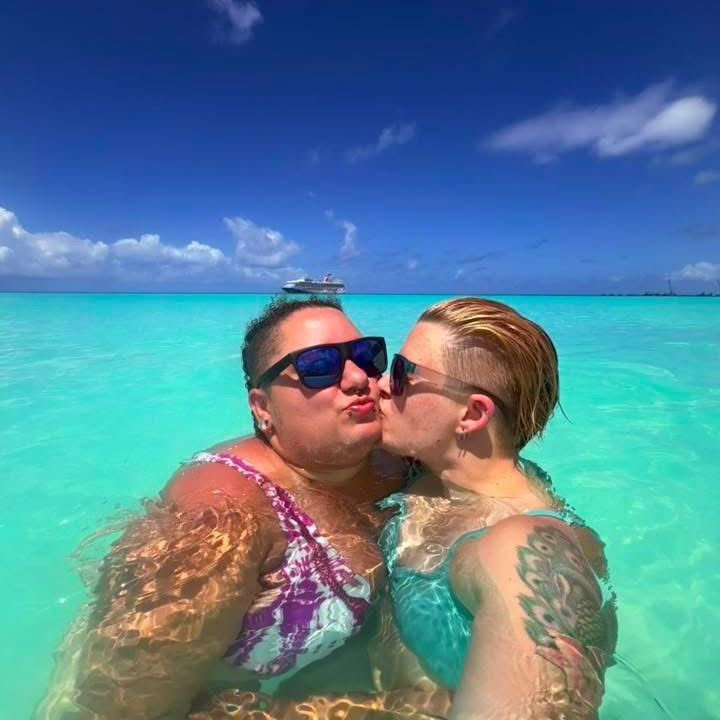 Clear waters in the Bahamas June 2025