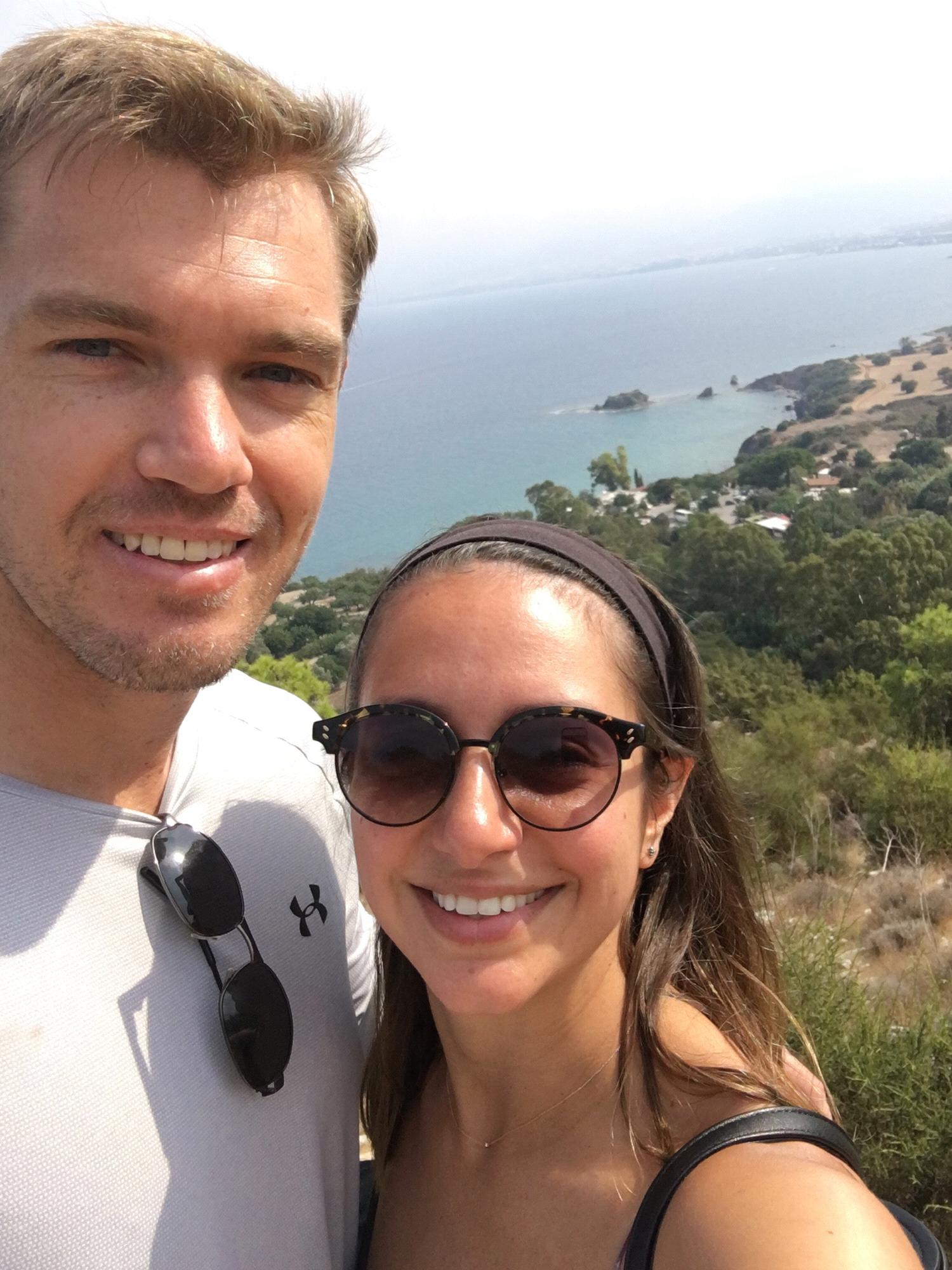 Hiked past the Baths of Aphrodite in Cyprus