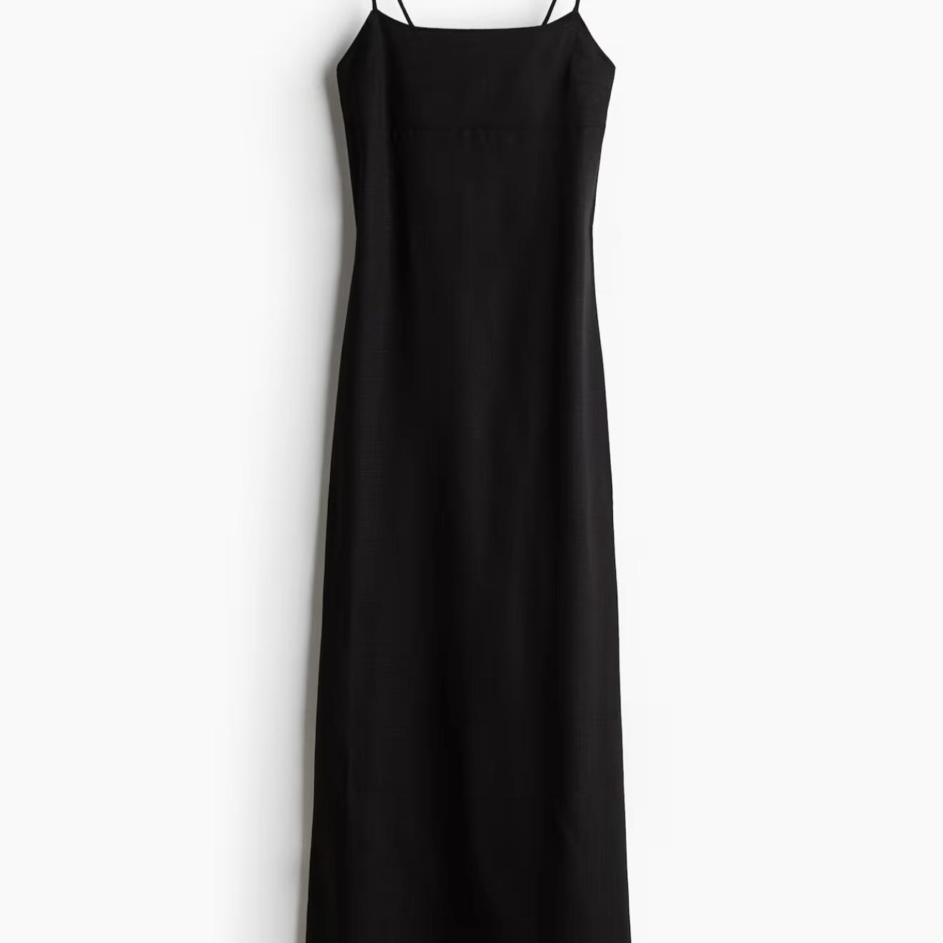 H&M: Tie Detail Maxi Dress $45
