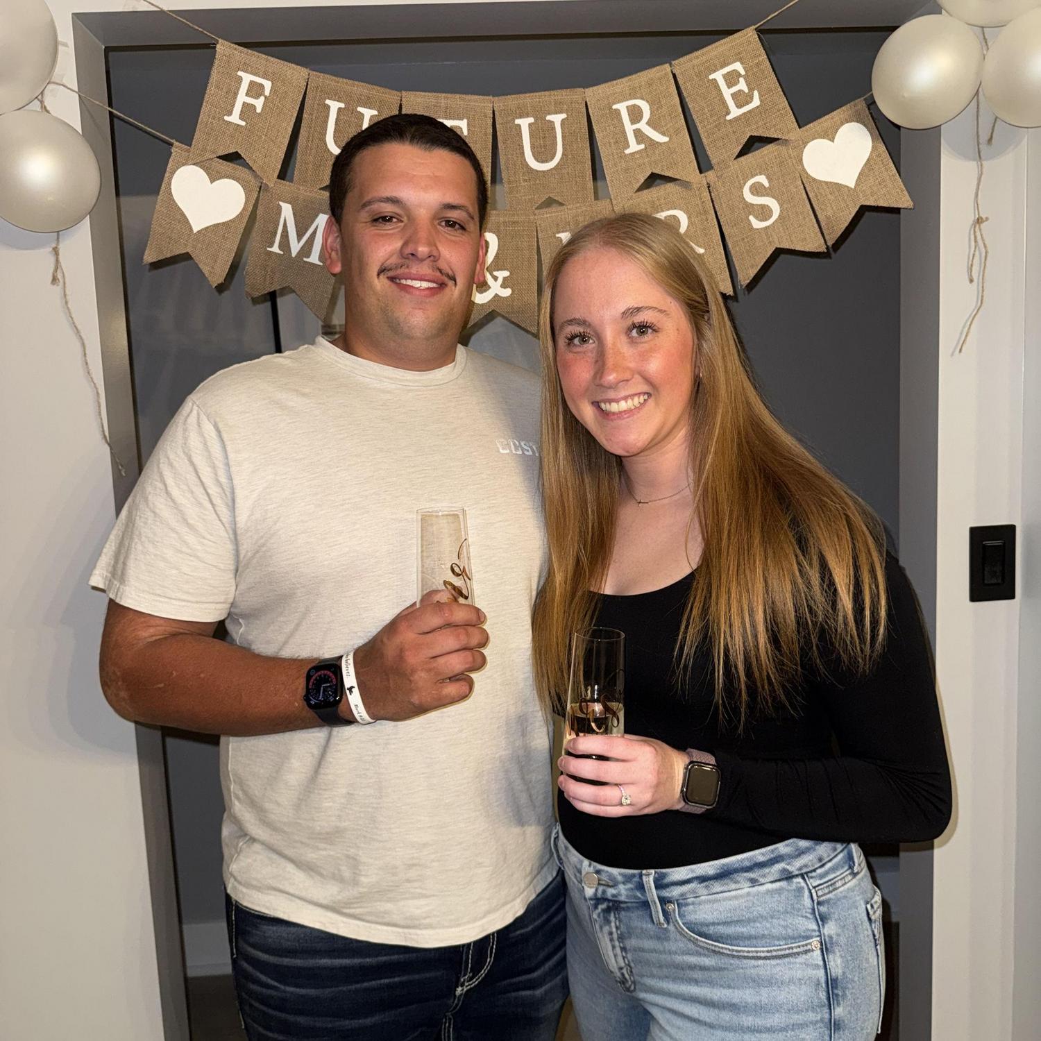 Our surprise engagement party!
