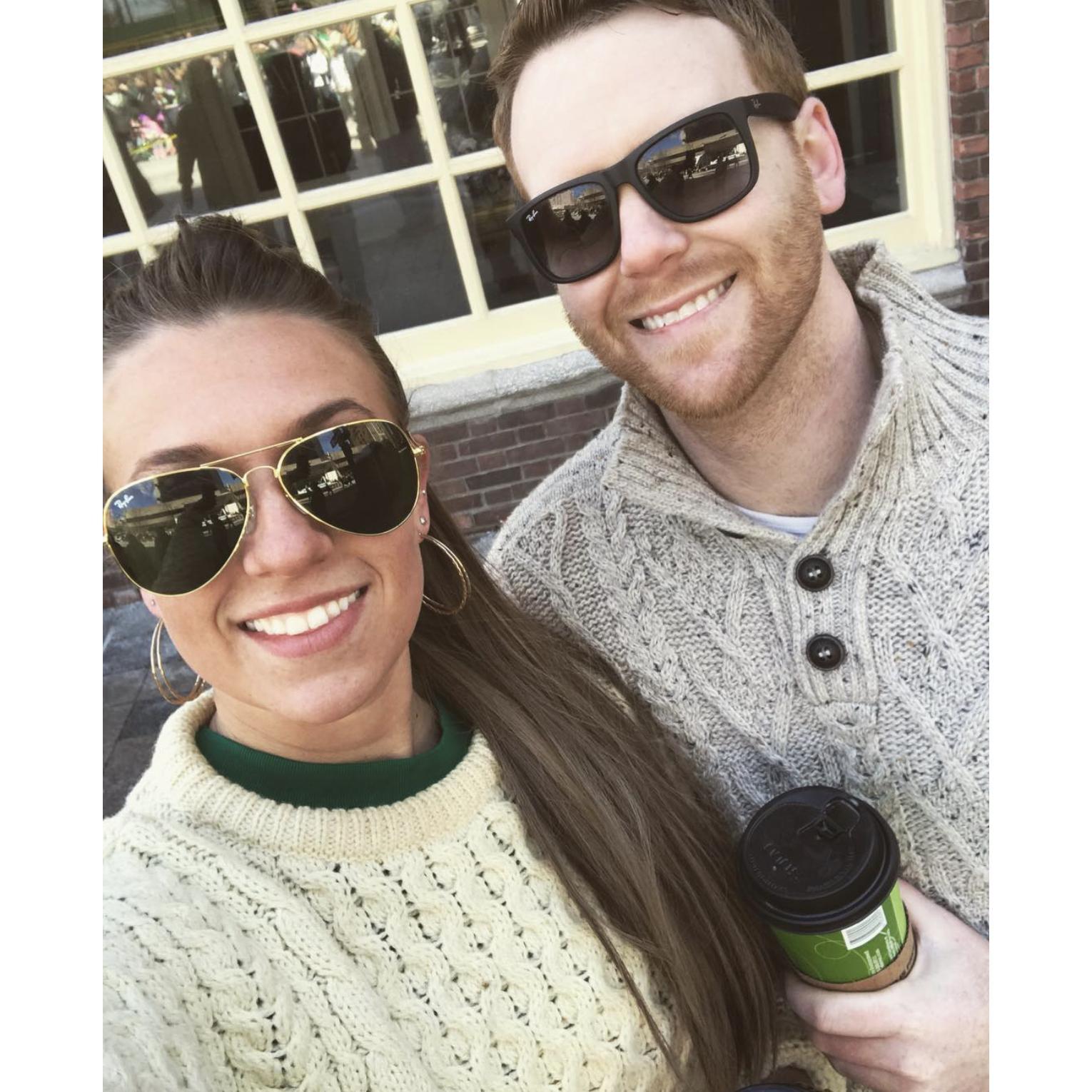 03/17/2018. 2 days before our big "date", 4 years before... Little did we know.. Rochester, NY.