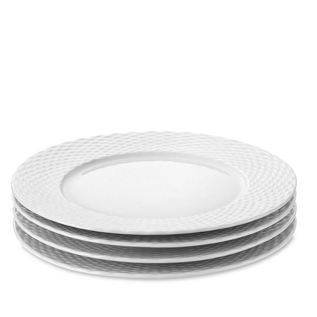 Pillivuyt Basketweave Porcelain Salad Plate, Each