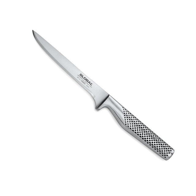 Global 6 1/4 inch Forged Heavyweight Boning Knife - Japanese Stainless Steel, Razor-Sharp Edge, Made in Japan, GF-31