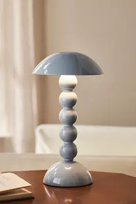Bobbin LED Portable Rechargeable Table Lamp