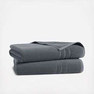 Classic Turkish Cotton Bath Sheet, Set of 2