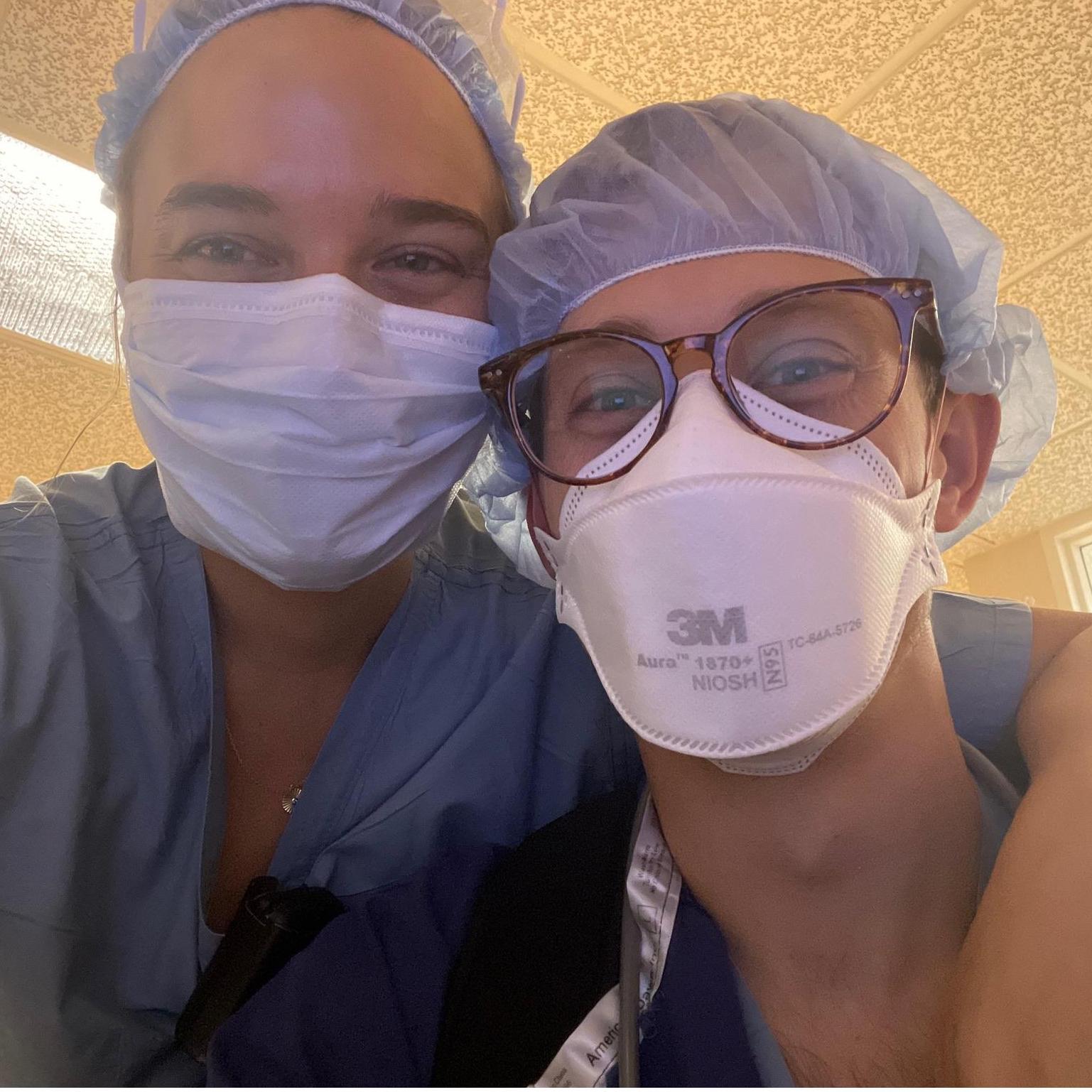 Evanston Hospital, Fall 2021.
