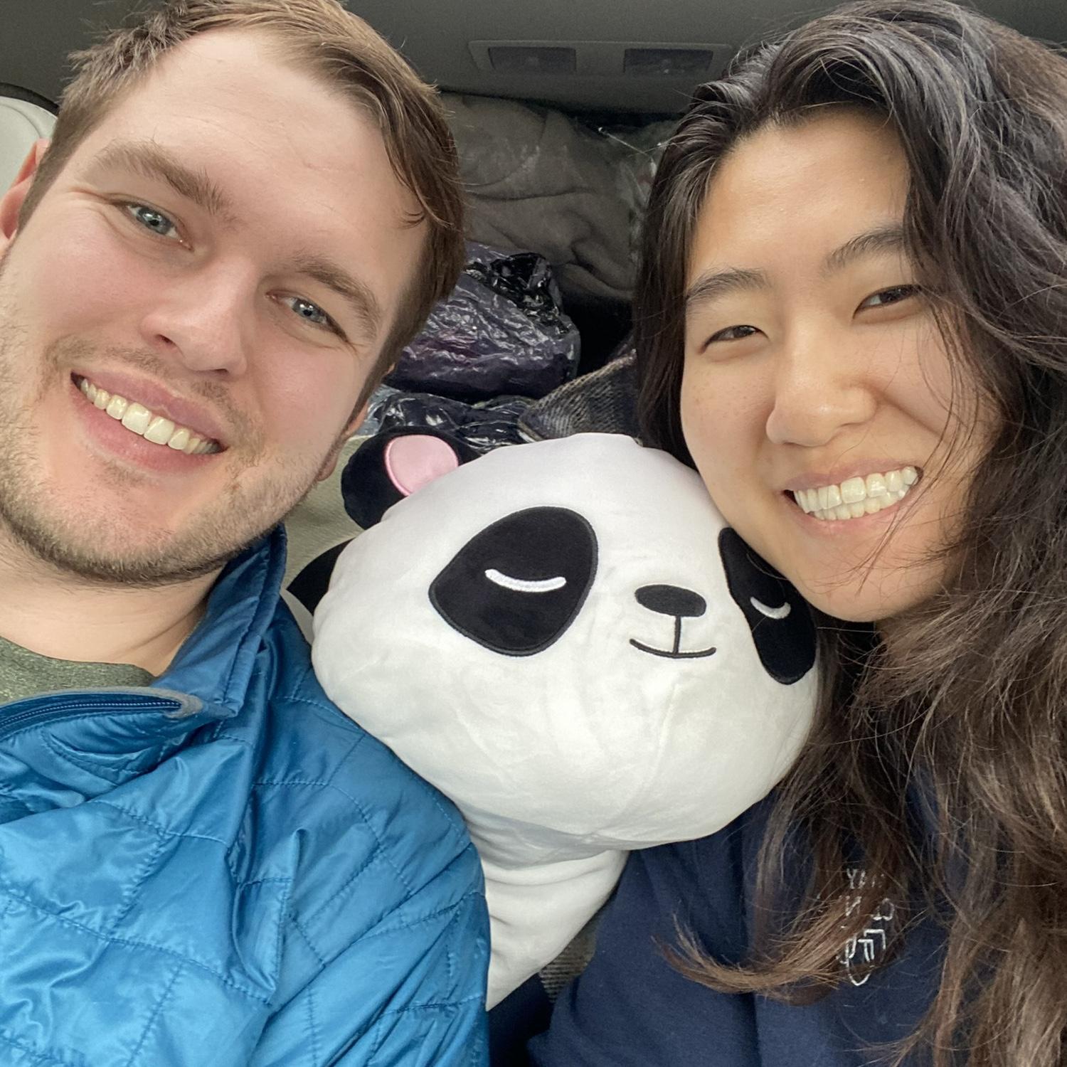 Griffen being a gem and helping Cece make her cross-country drive from Phoenix to Jacksonville!
