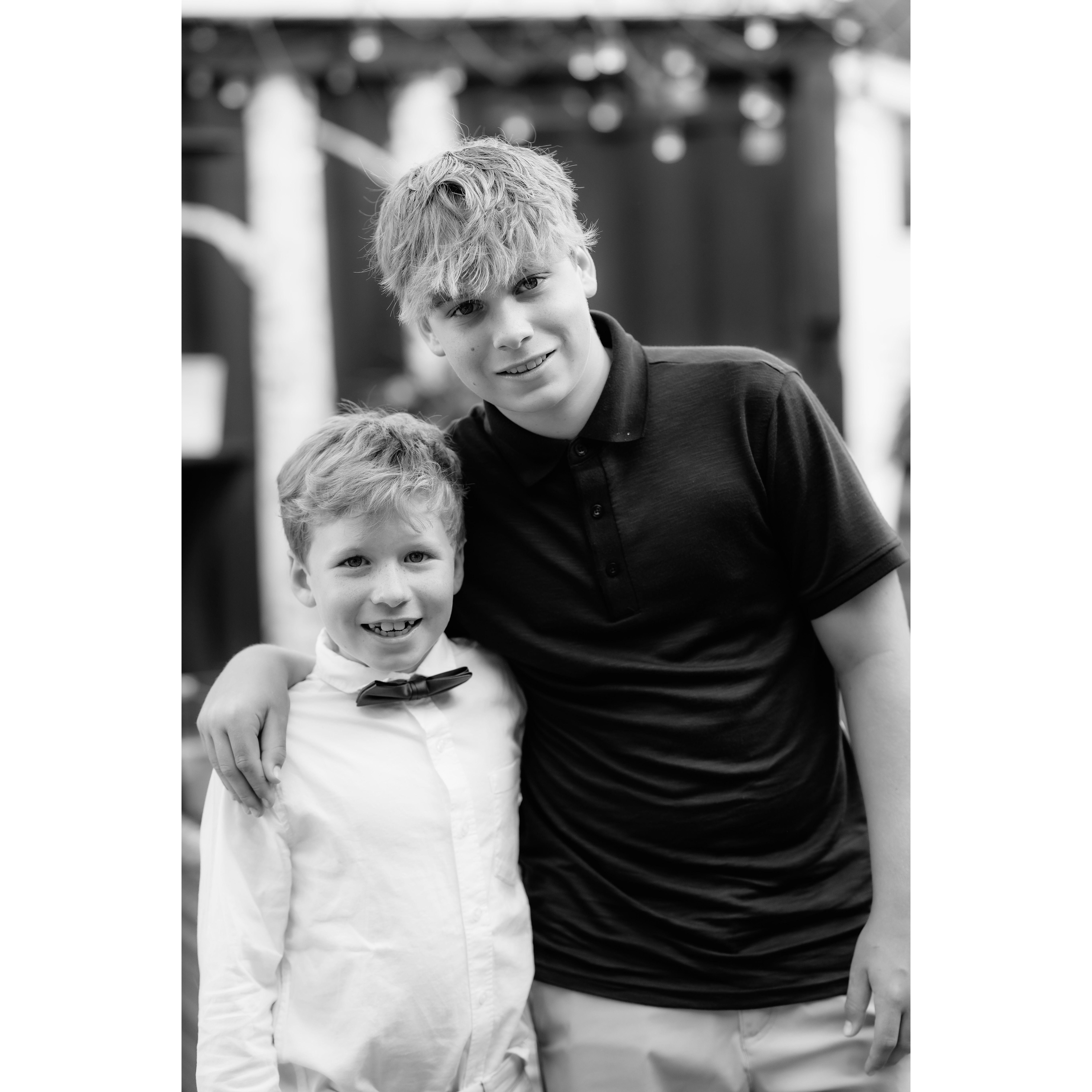 Teddy & Brecken - Junior Groomsmen