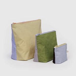 Go Pouch Set Pastels Colorblock - Baggu