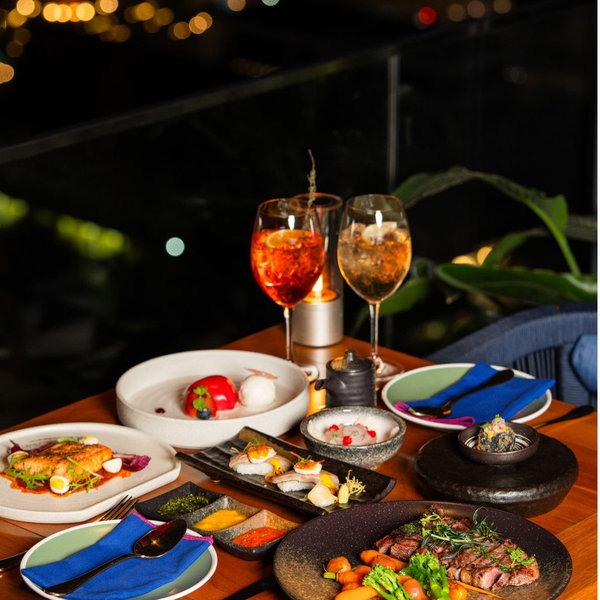 Roof top dinner For Two