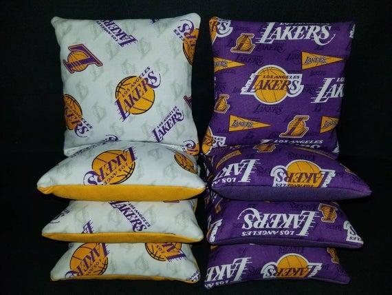 Lakers Branded Cornhole Bags