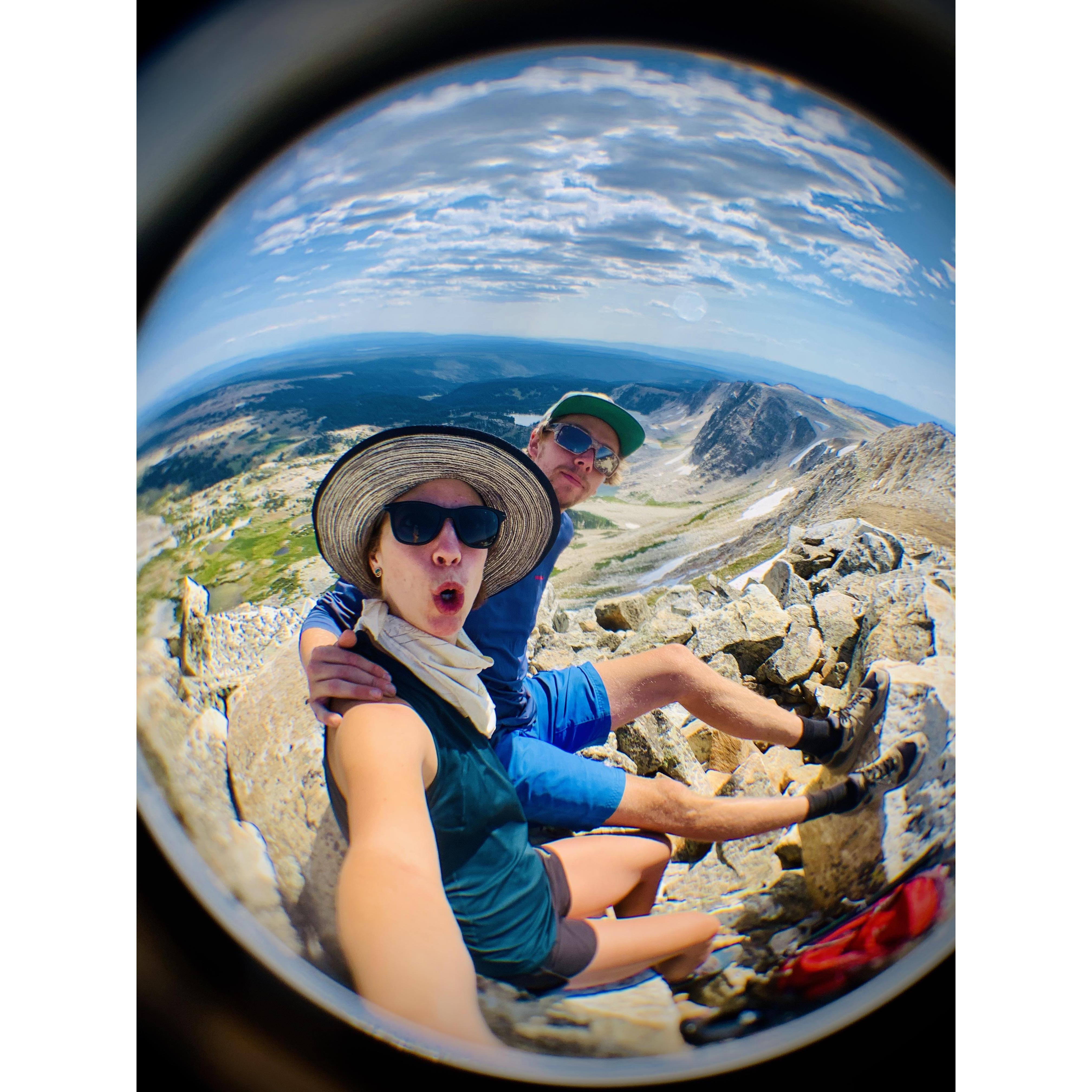 Hiking Medicine Bow Peak in Wyoming