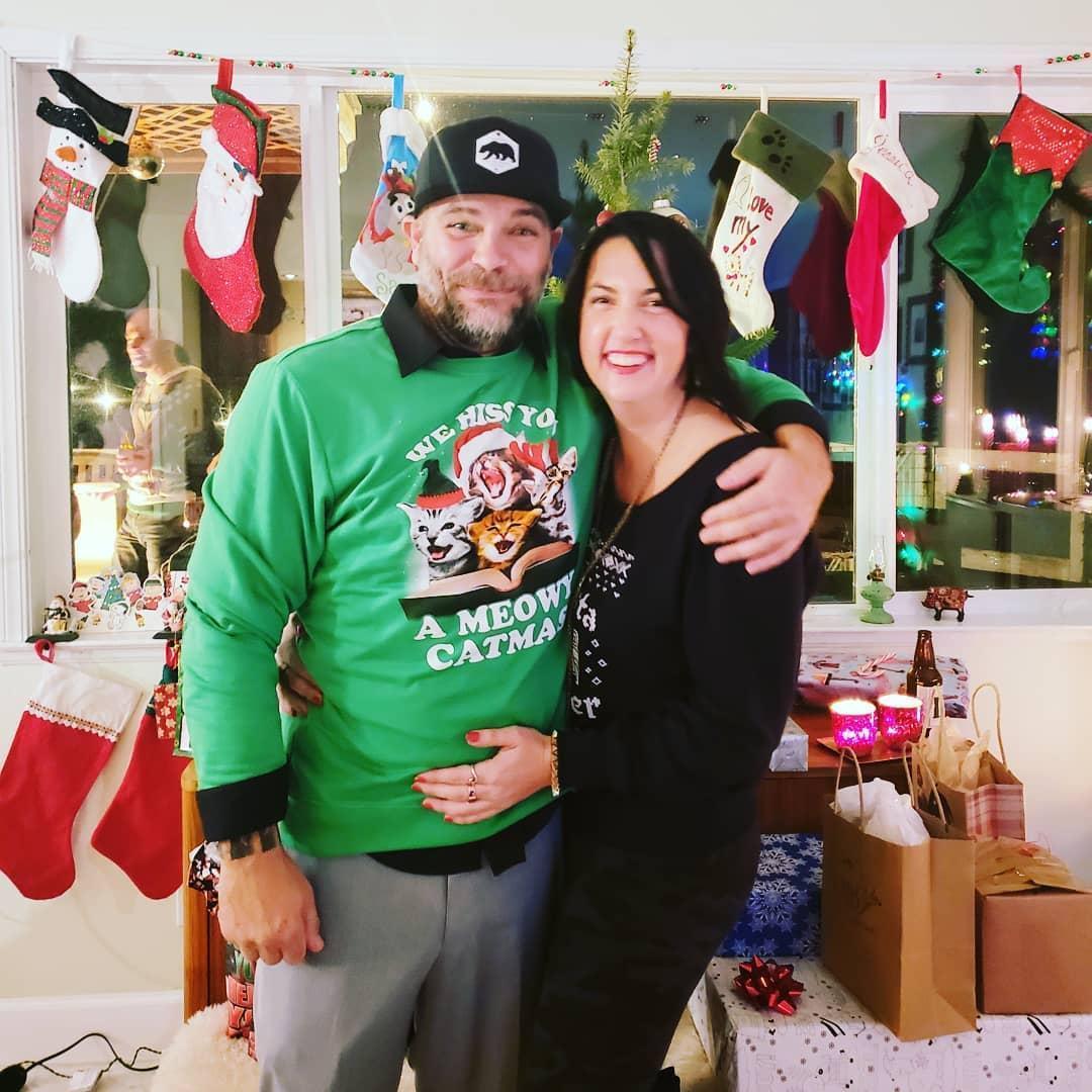 Ugly sweater Christmas party 2019