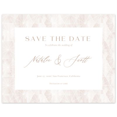 Camel, Brown Wedding Digital Save the Date - Orion Landscape