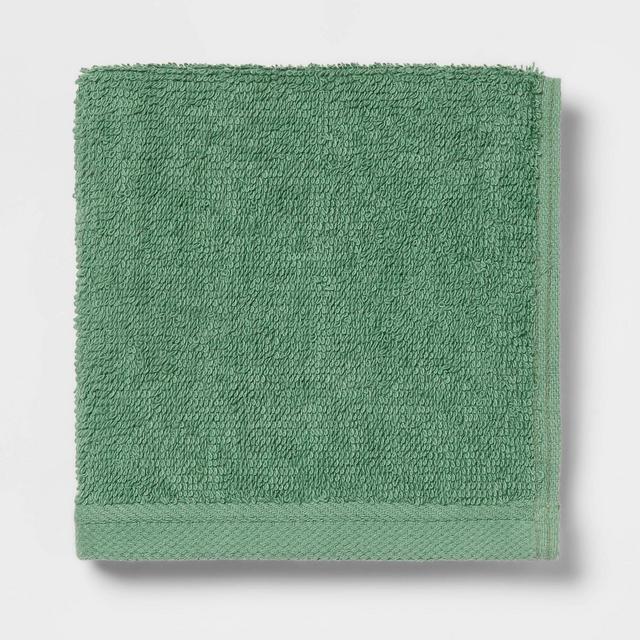 Everyday Washcloth Light Green - Room Essentials™