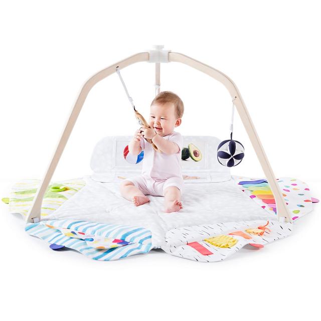 The Play Gym by Lovevery; Stage-Based Developmental Activity Gym & Play Mat for Baby to Toddler
