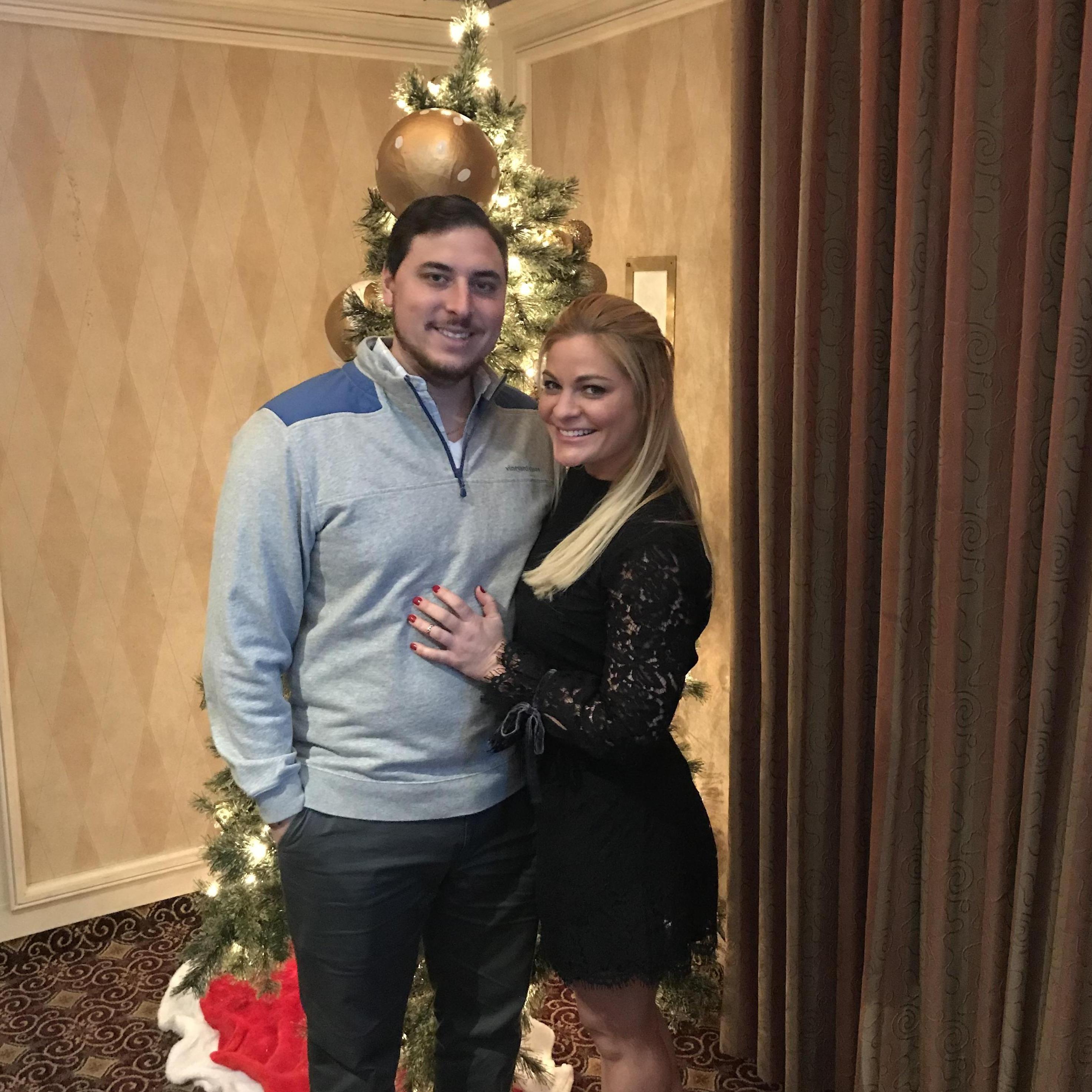 Christmas Eve is still very special for us, and marks the date when Bobby got the guts to make it official!