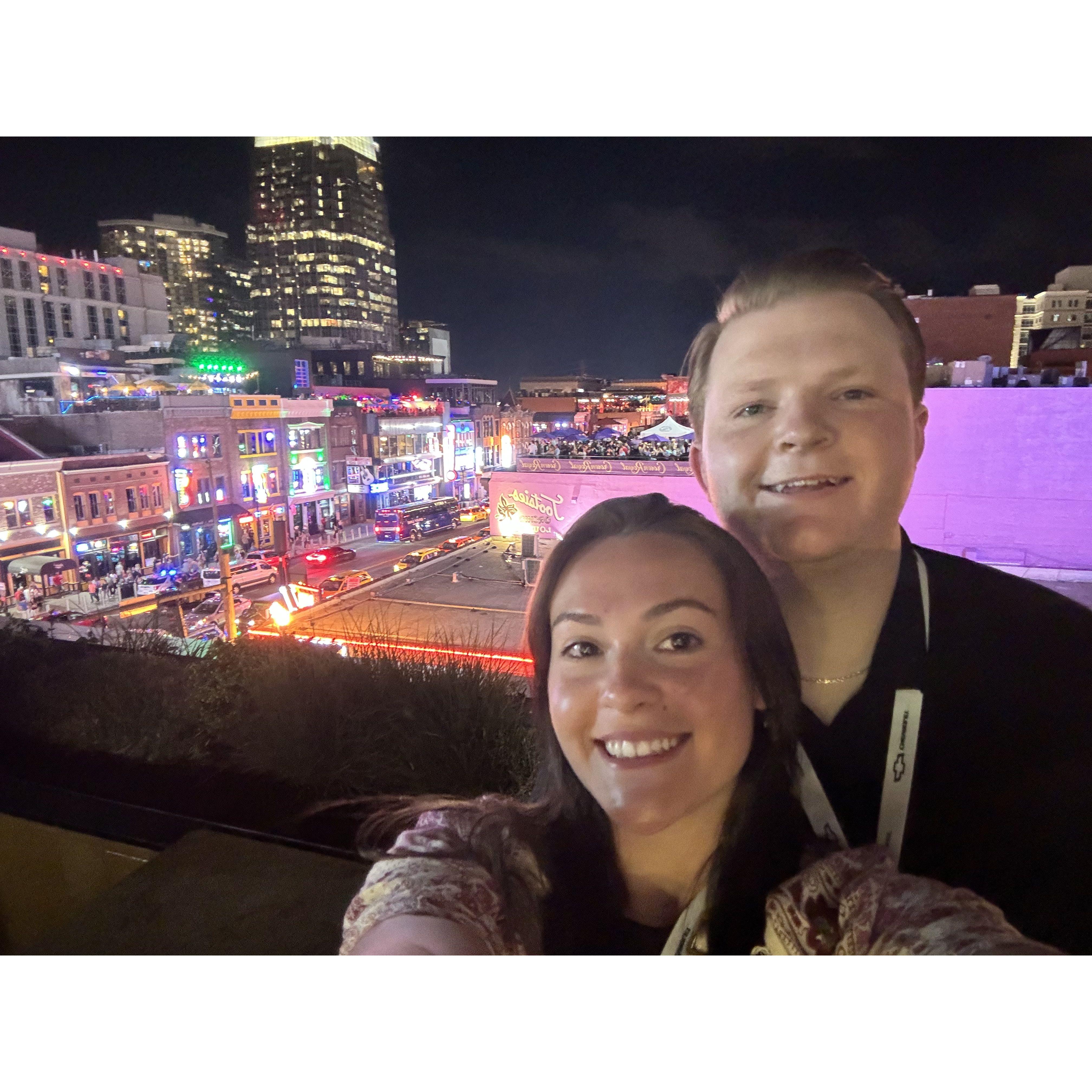 Broadway in Nashville
