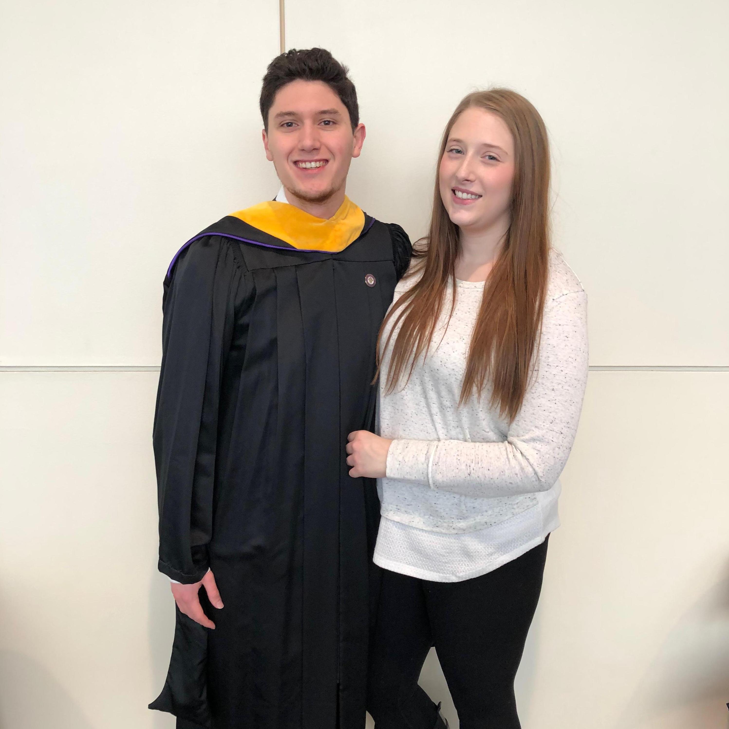 Eric got his Masters