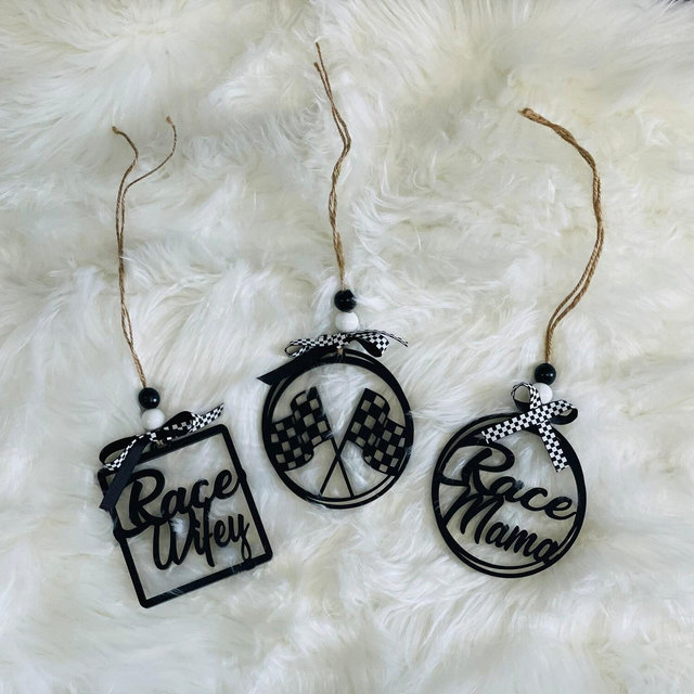 Racing car charms, Dirt Track Charm, Motocross, Moto mom, Dirt Bike, Checkered , Racing gifts. Gifts for Her, Gifts, Handmade, Race Mom