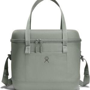 Hydro Flask Cooler Bag for Beach, Beverages and Travel - Insulated Soft Lunch Bag - 20 L Capacity in Agave Green