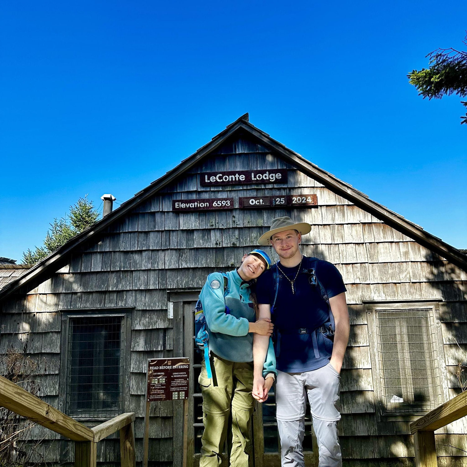 October 25th, 2024- Celebrated our 2 years (and 1 day) dating anniversary on top of a mountain! Little did Brooke know that exactly a year later, we would be engaged on this day.