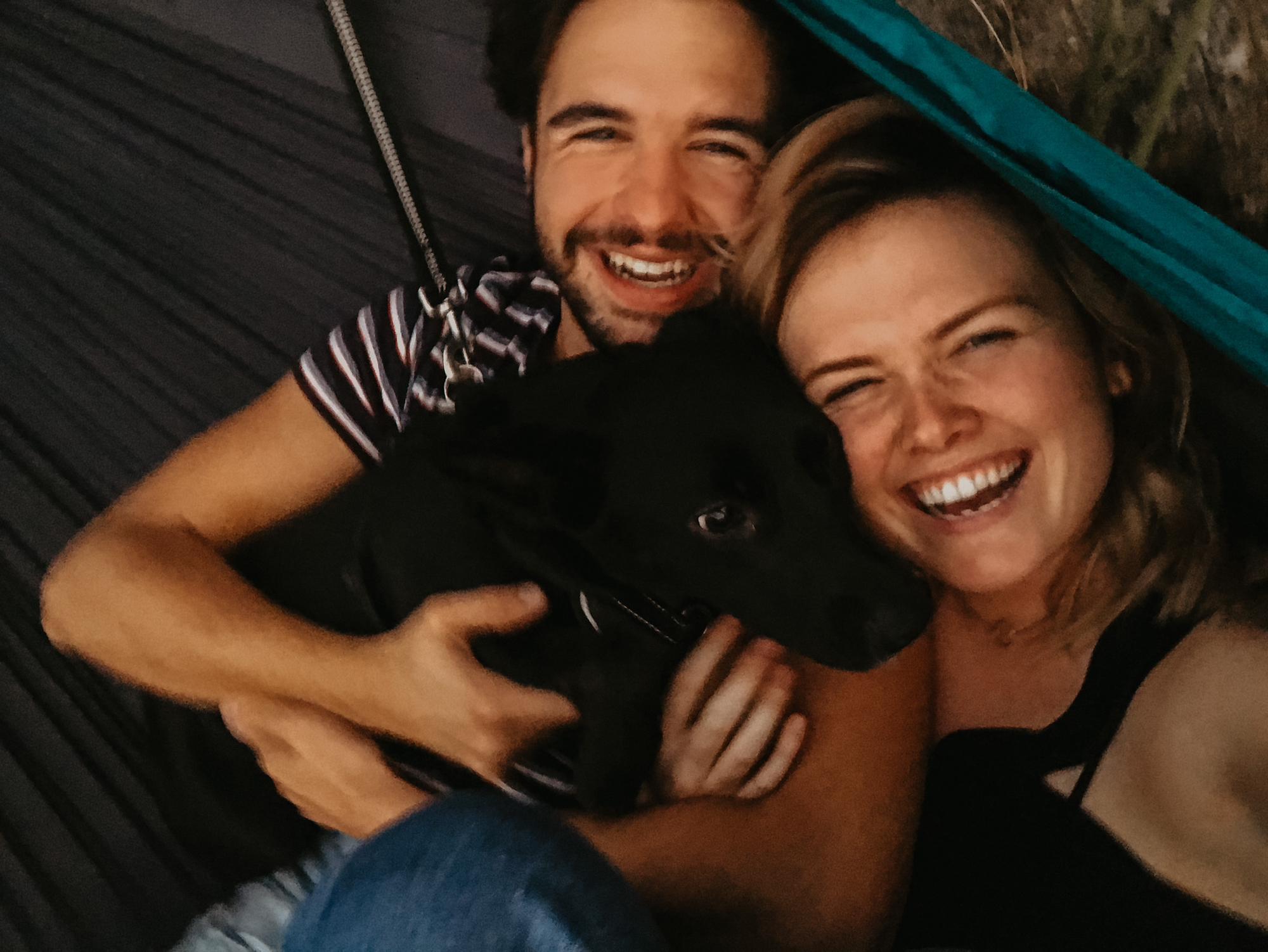 Our first photo together