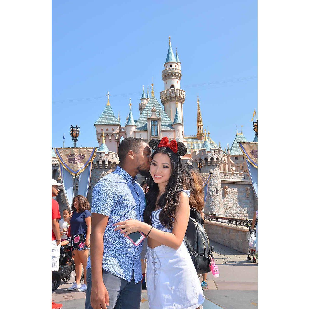 Our first trip to Disneyland together in 2018