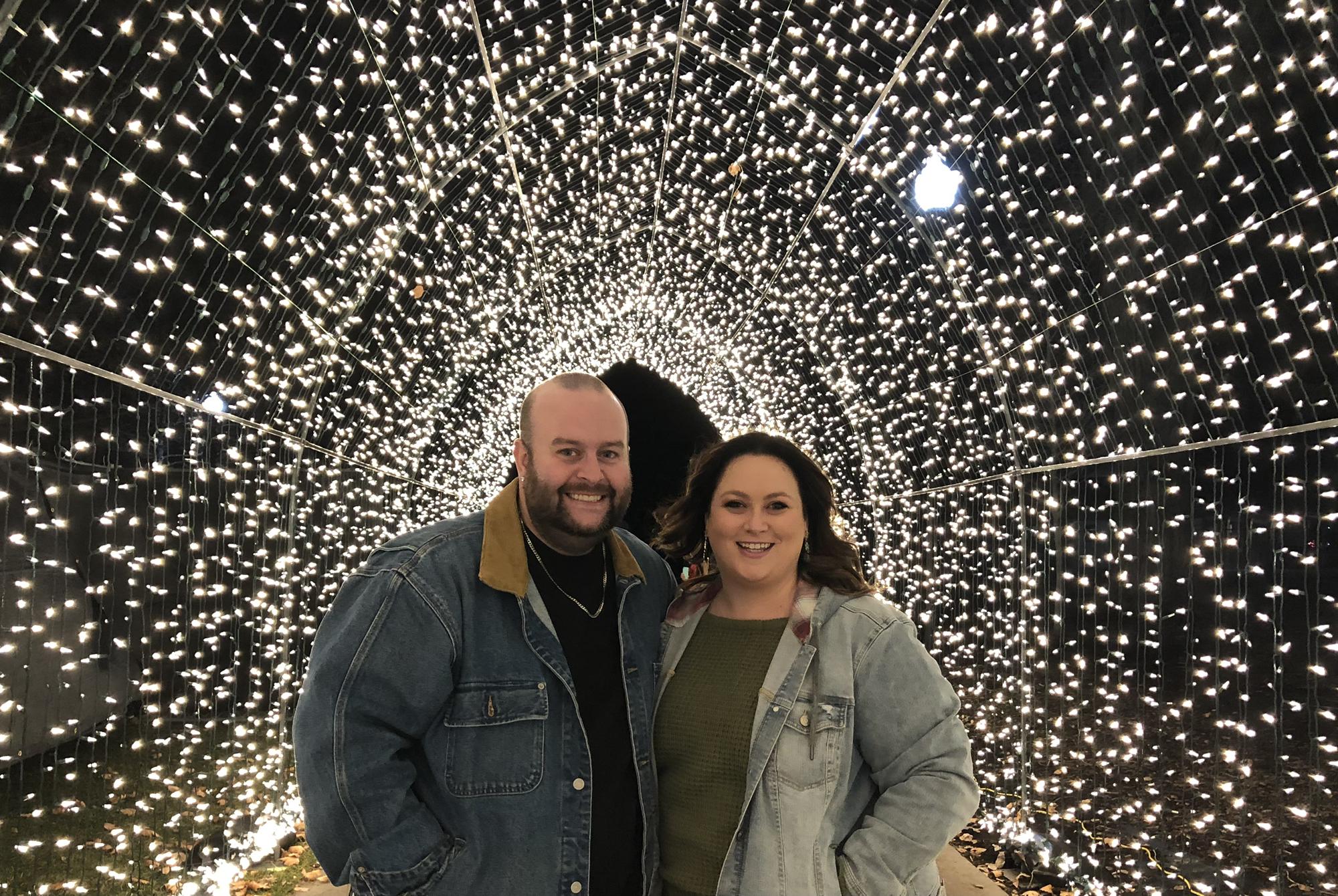 Lights Display at Liberty Park
