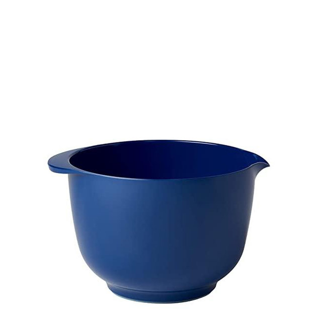 Rosti Mepal Margrethe Melamine Mixing Bowl, 2 Qt, Indigo Blue