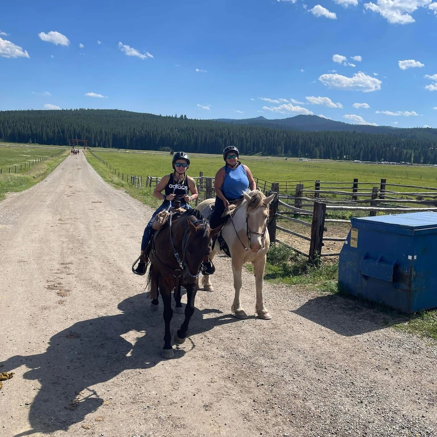Horseback Riding in Idaho July 2022