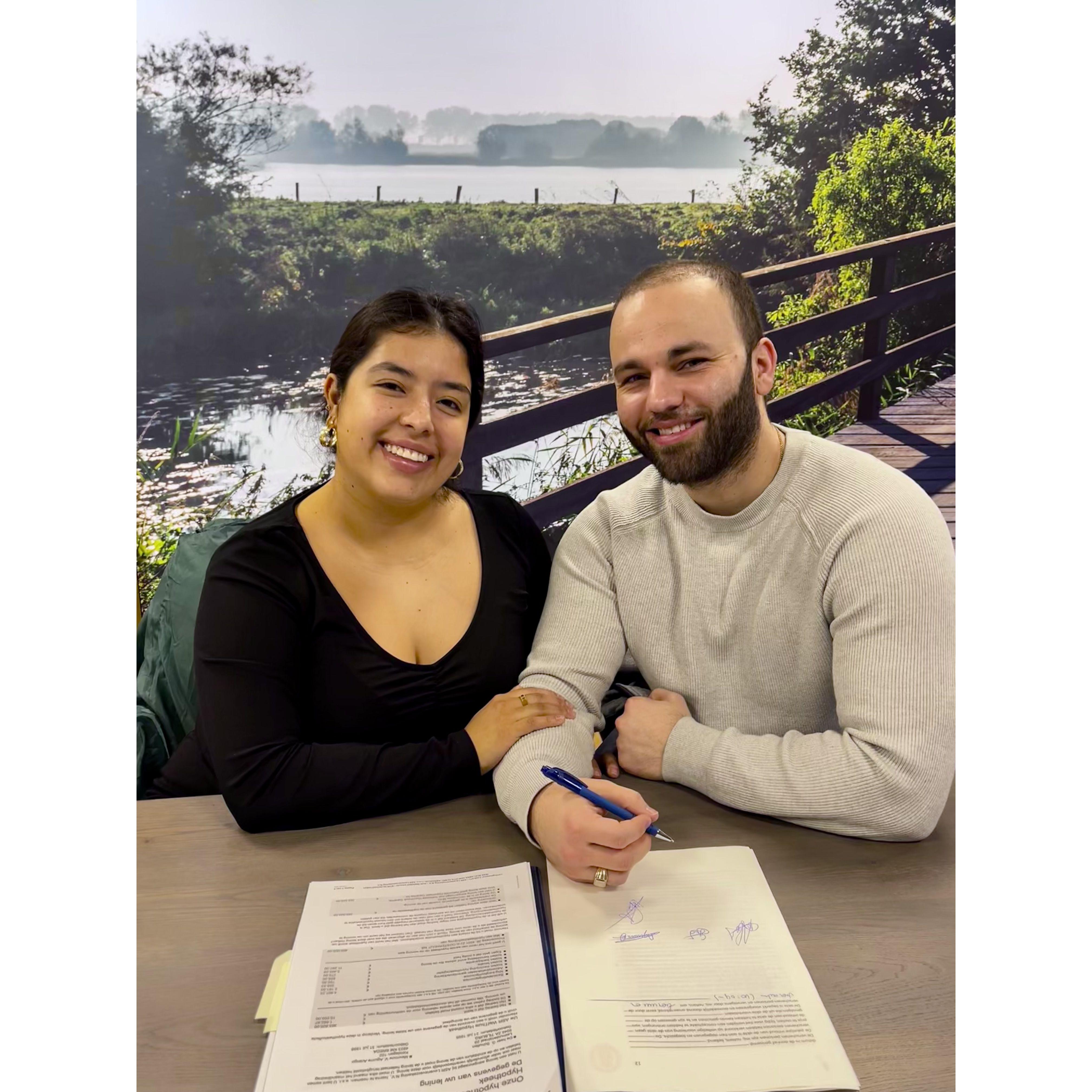 We just bought our first house!