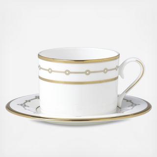 Jeweled Jardin Cup & Saucer