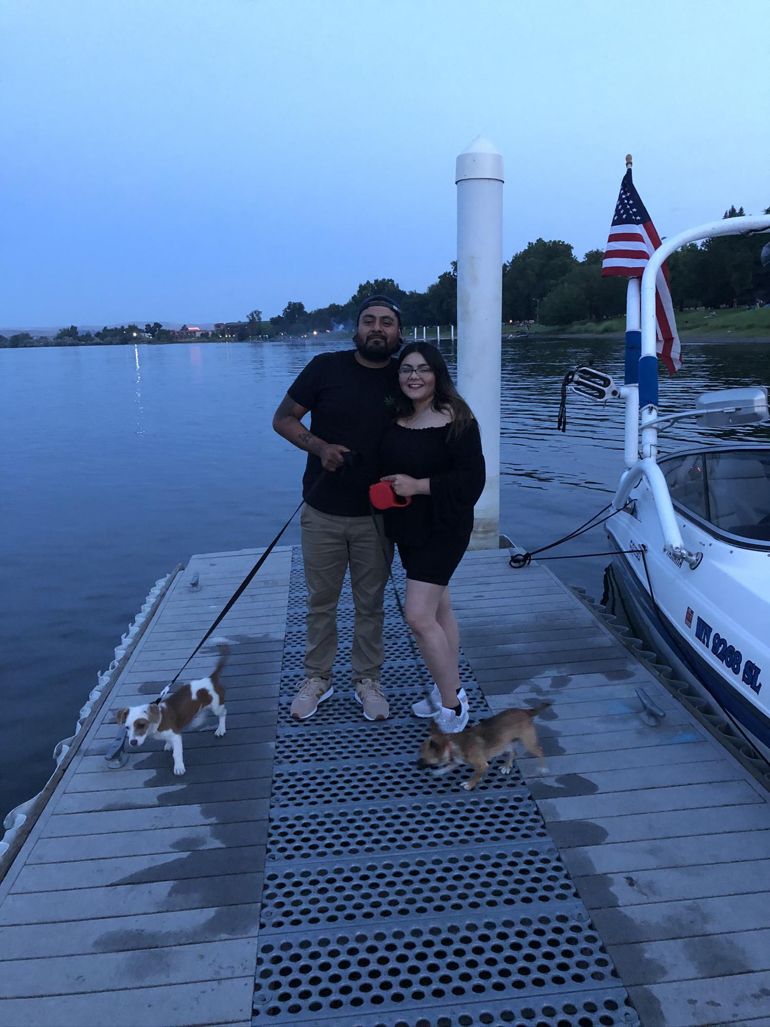 Our first 4th of July as a family.
