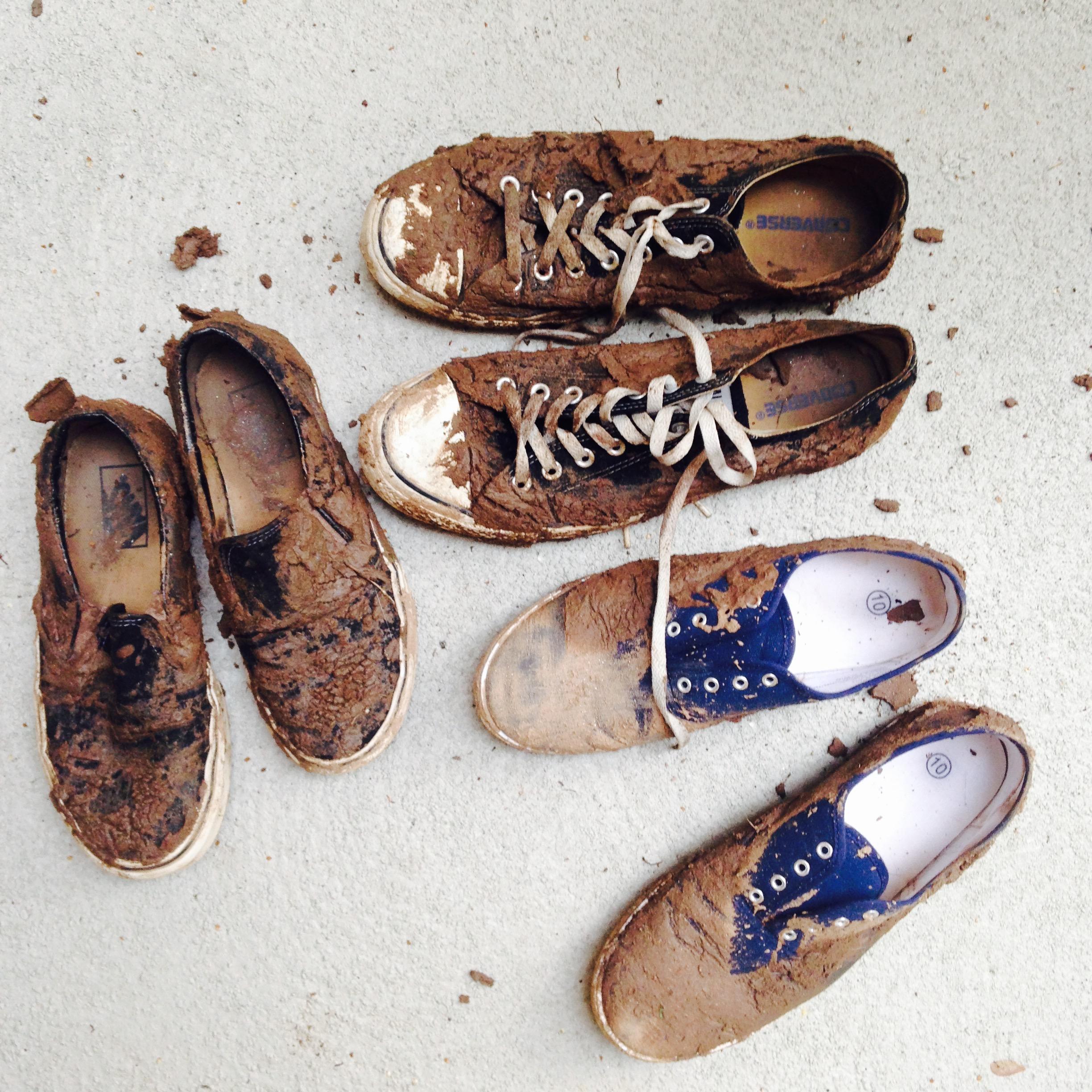 Shoes from one of our first concerts together.