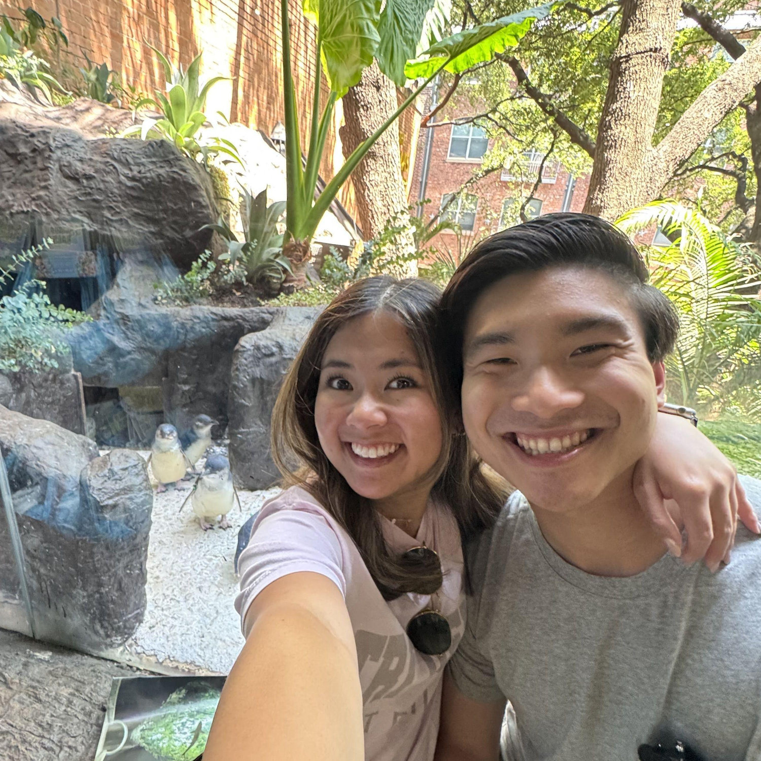 We love our Dallas dates! (Especially when it involves penguins!!)